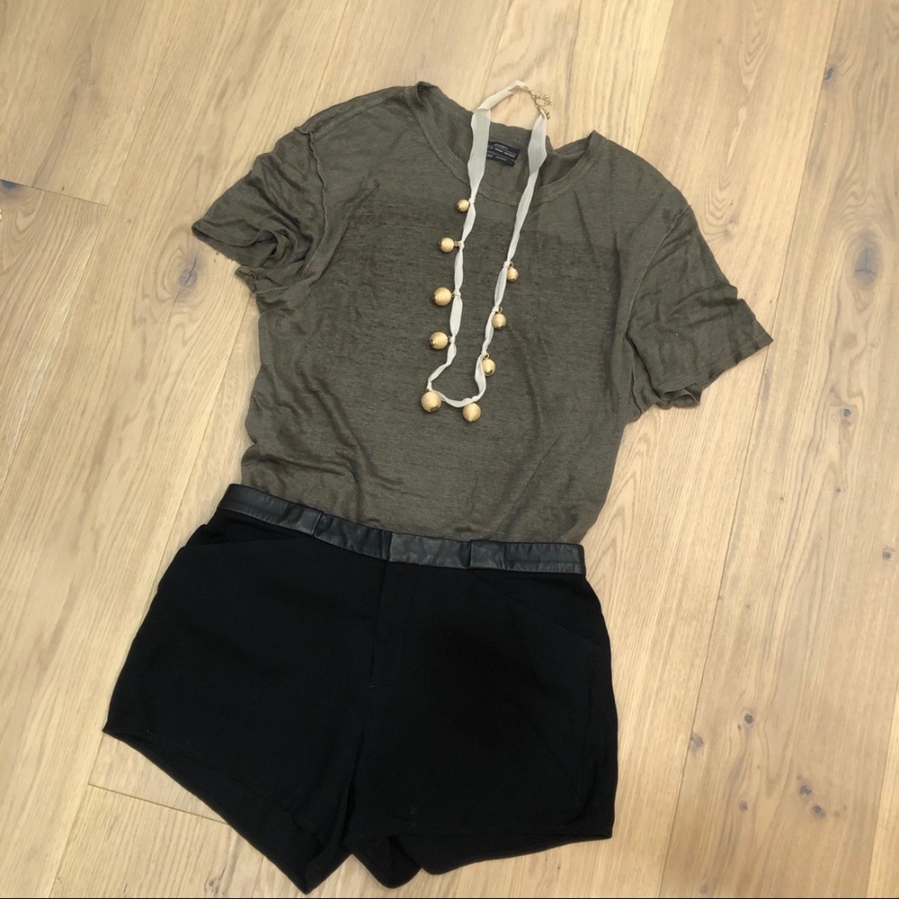 HELMUT LANG black shorts